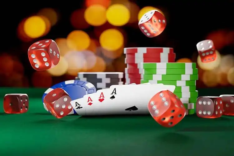 Antarmuka dice game terang288 menampilkan dadu animasi, pilihan taruhan, dan hasil real-time
